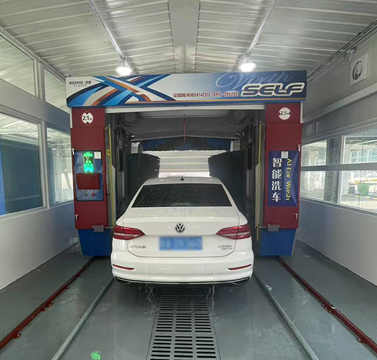 北京安装日森无人值守洗车机